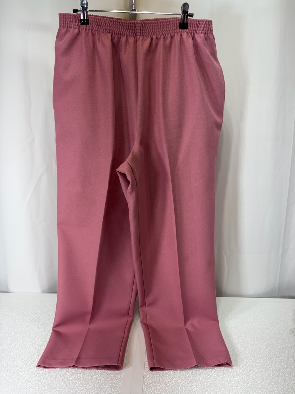 BonWorth Women's Rose-Mauve Pull-On Straight Trousers 3358